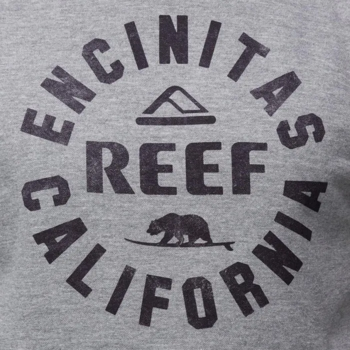 Men Reef Outerwear Rancho Hoodie Carbon Heather Men Reef Outerwear Rancho Hoodie Carbon Heather