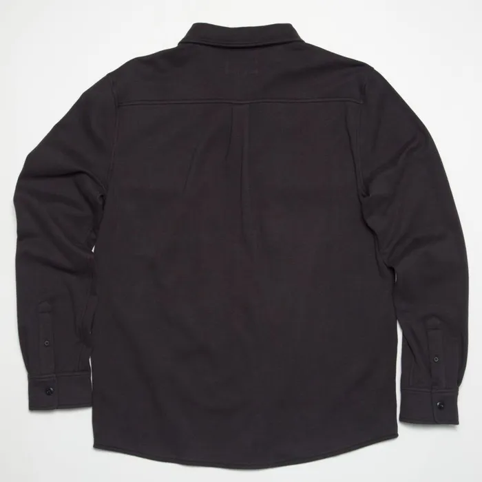 Men Reef Outerwear Raymond Long Sleeve Shirt Phantom Men Reef Outerwear Raymond Long Sleeve Shirt Phantom