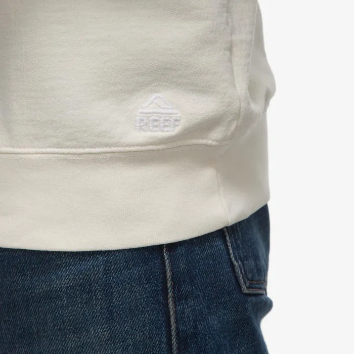Men Reef Outerwear Vivas Crewneck Pullover Marshmallow Men Reef Outerwear Vivas Crewneck Pullover Marshmallow