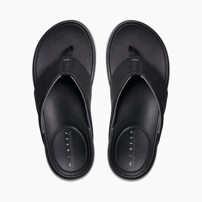 Men Reef Sandals Cushion Bonzer Blackgum Men Reef Sandals Cushion Bonzer Blackgum