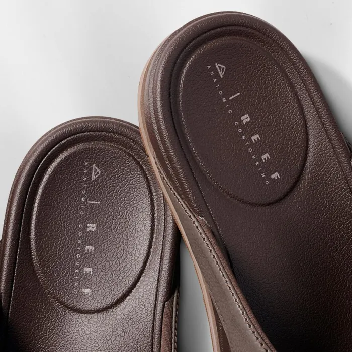 Men Reef Sandals Cushion Bonzer Brown Men Reef Sandals Cushion Bonzer Brown