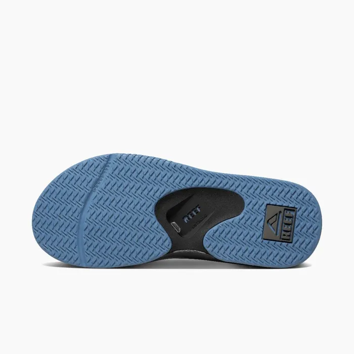 Men Reef Sandals Fanning Greylight Blue Men Reef Sandals Fanning Greylight Blue
