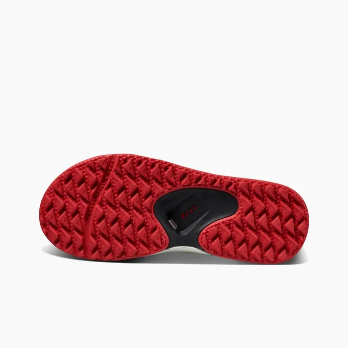 Men Reef Sandals Fanning Pregame Blackred Men Reef Sandals Fanning Pregame Blackred