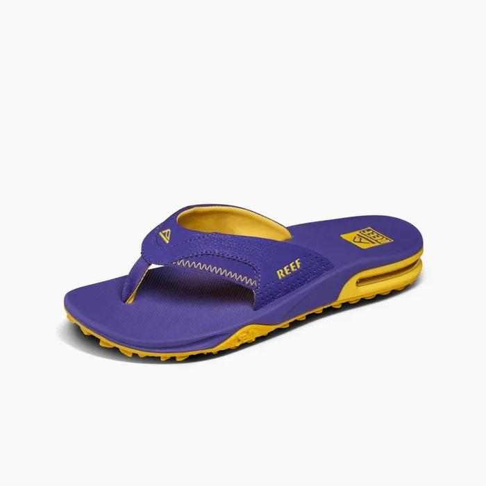 Men Reef Sandals Fanning Pregame Purplegold Men Reef Sandals Fanning Pregame Purplegold