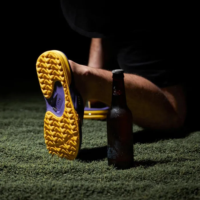 Men Reef Sandals Fanning Pregame Purplegold Men Reef Sandals Fanning Pregame Purplegold