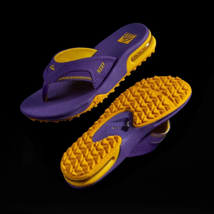 Men Reef Sandals Fanning Pregame Purplegold Men Reef Sandals Fanning Pregame Purplegold