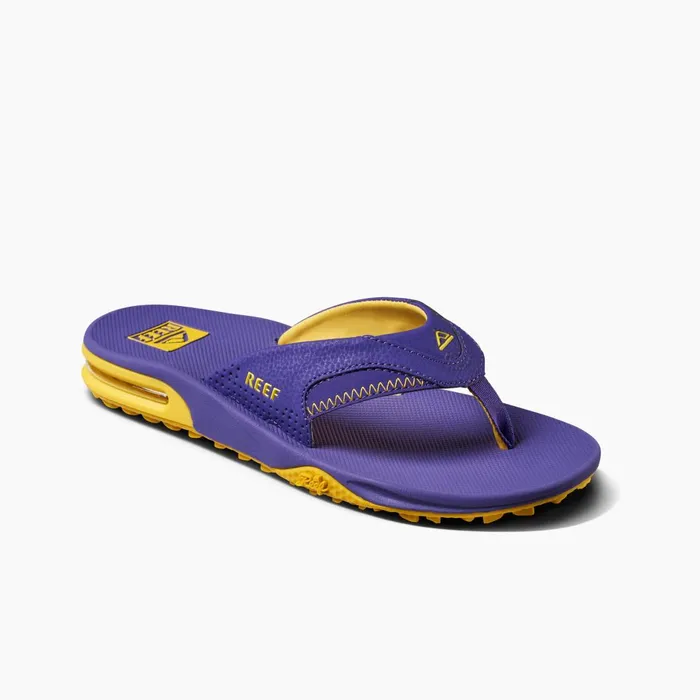 Men Reef Sandals Fanning Pregame Purplegold Men Reef Sandals Fanning Pregame Purplegold
