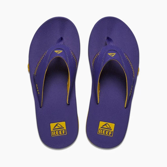 Men Reef Sandals Fanning Pregame Purplegold Men Reef Sandals Fanning Pregame Purplegold