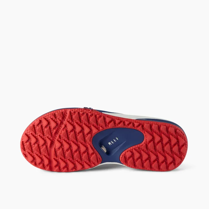 Men Reef Sandals Fanning Pregame Redwhiteblue Men Reef Sandals Fanning Pregame Redwhiteblue