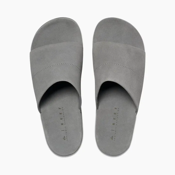 Men Reef Sandals Ojai Slide Grey Men Reef Sandals Ojai Slide Grey