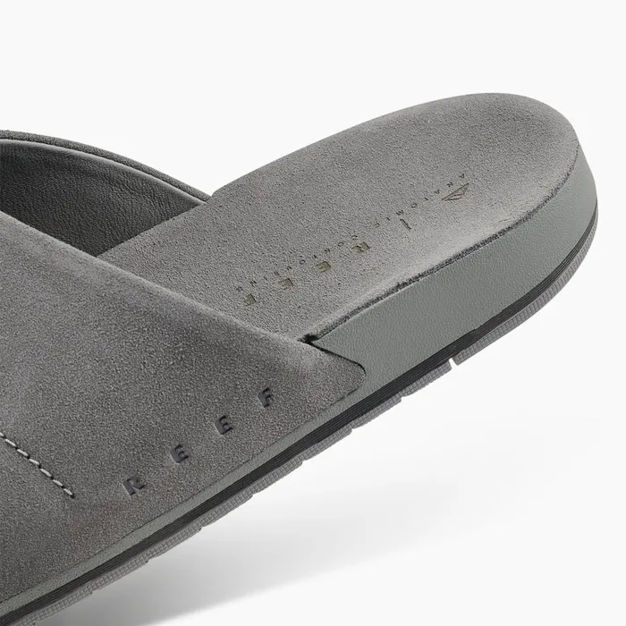 Men Reef Sandals Ojai Slide Grey Men Reef Sandals Ojai Slide Grey