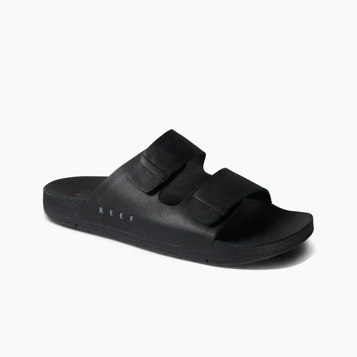 Men Reef Sandals Ojai Two Bar Black Men Reef Sandals Ojai Two Bar Black