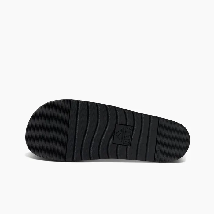 Men Reef Sandals Ojai Two Bar Black Men Reef Sandals Ojai Two Bar Black