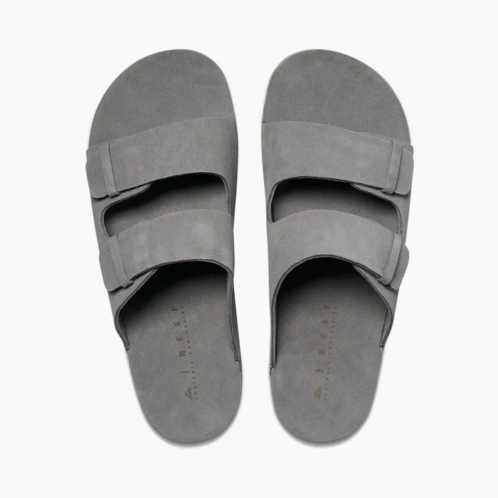 Men Reef Sandals Ojai Two Bar Grey Men Reef Sandals Ojai Two Bar Grey