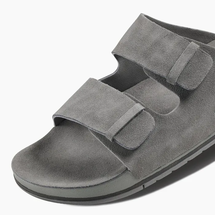 Men Reef Sandals Ojai Two Bar Grey Men Reef Sandals Ojai Two Bar Grey