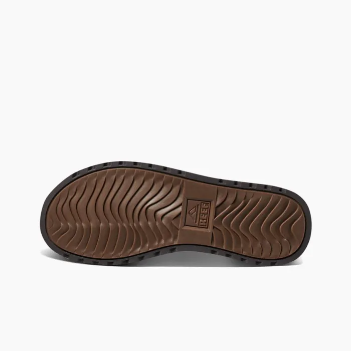 Men Reef Sandals Voyage Lux Dark Brown Men Reef Sandals Voyage Lux Dark Brown