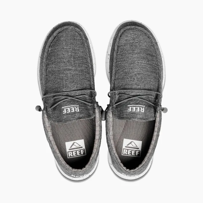 Men Reef Shoes Cushion Coast Tx Charcoal Men Reef Shoes Cushion Coast Tx Charcoal