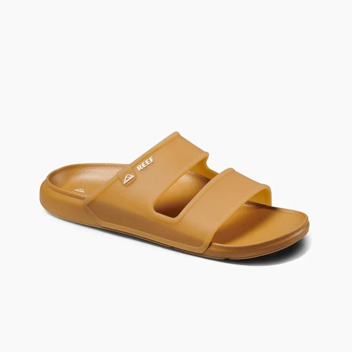 Men Reef Slides Oasis Double Up Tan Men Reef Slides Oasis Double Up Tan