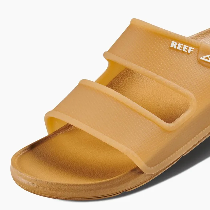 Men Reef Slides Oasis Double Up Tan Men Reef Slides Oasis Double Up Tan
