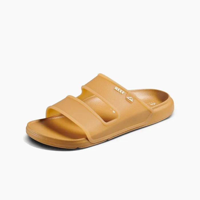 Men Reef Slides Oasis Double Up Tan Men Reef Slides Oasis Double Up Tan