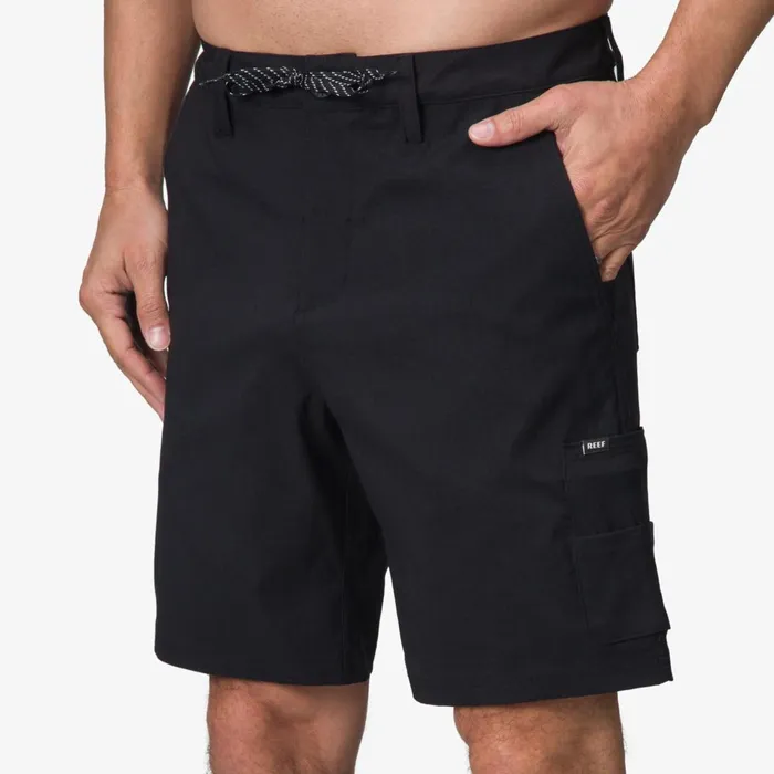 Men Reef Surf Shirts and UPF Apparel Bramble Utility Upf 40 Walkshort Caviar Men Reef Surf Shirts and UPF Apparel Bramble Utility Upf 40 Walkshort Caviar