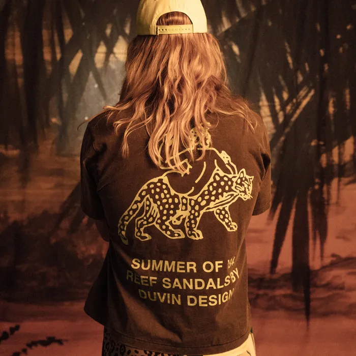 Men Reef TShirts and Shirts Duvin Tee Charcoal Men Reef TShirts and Shirts Duvin Tee Charcoal