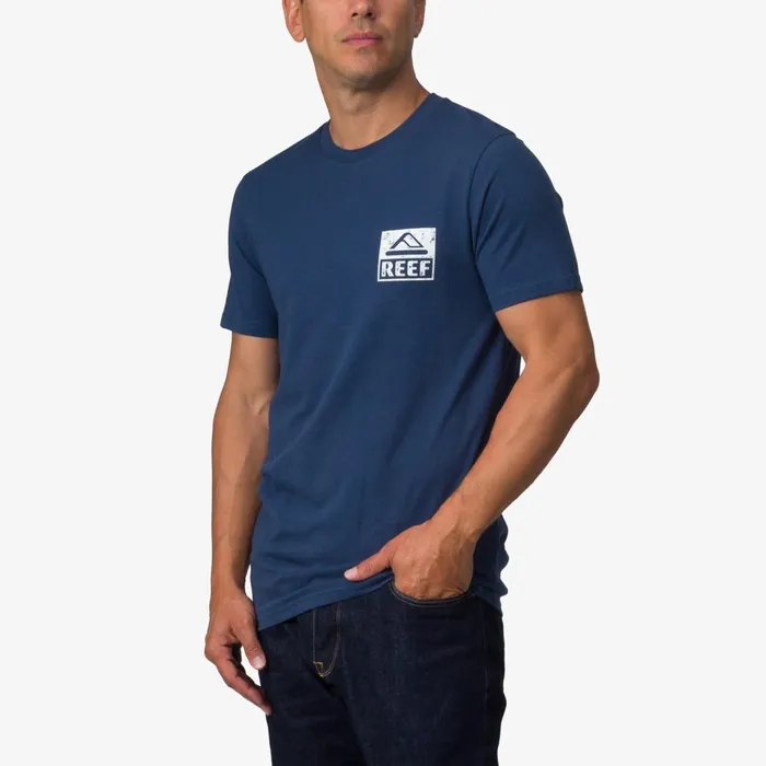Men Reef TShirts and Shirts Wellie Graphic Tee Insignia Blue Men Reef TShirts and Shirts Wellie Graphic Tee Insignia Blue