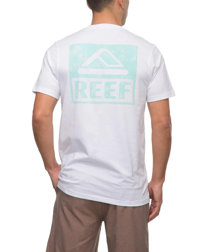 Men Reef TShirts and Shirts Wellie Ss Graphic Tee Bright White