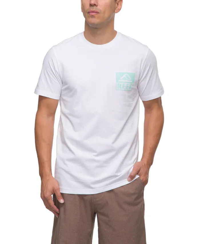 Men Reef TShirts and Shirts Wellie Ss Graphic Tee Bright White Men Reef TShirts and Shirts Wellie Ss Graphic Tee Bright White