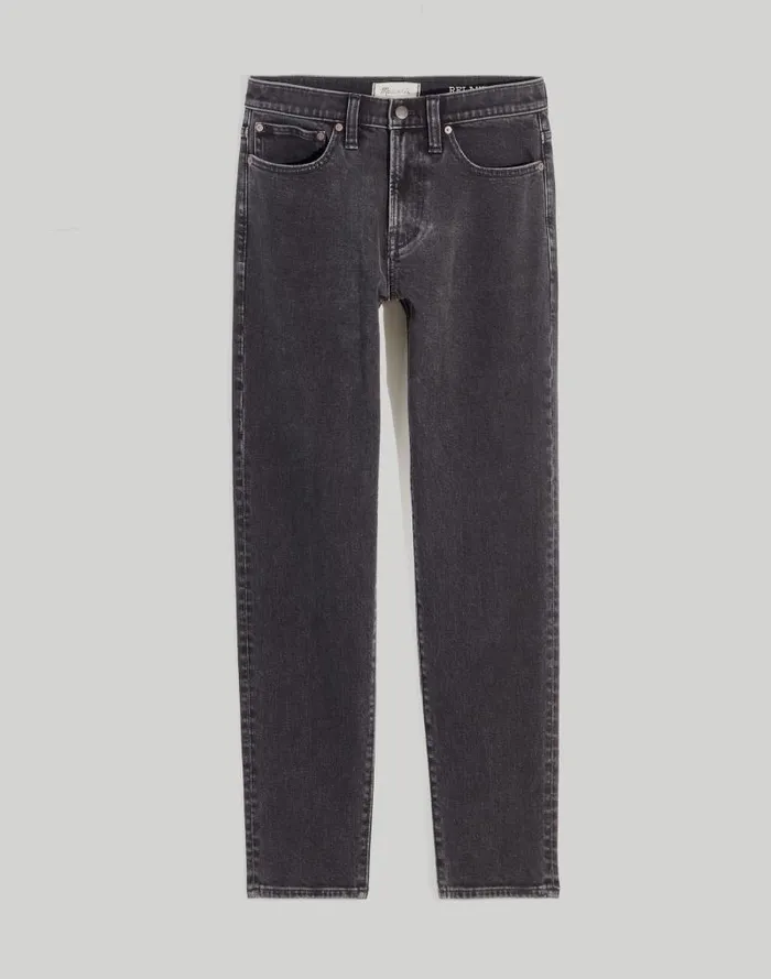 Men Relaxed Taper Jeans Hanlock Wash Madewell Jeans