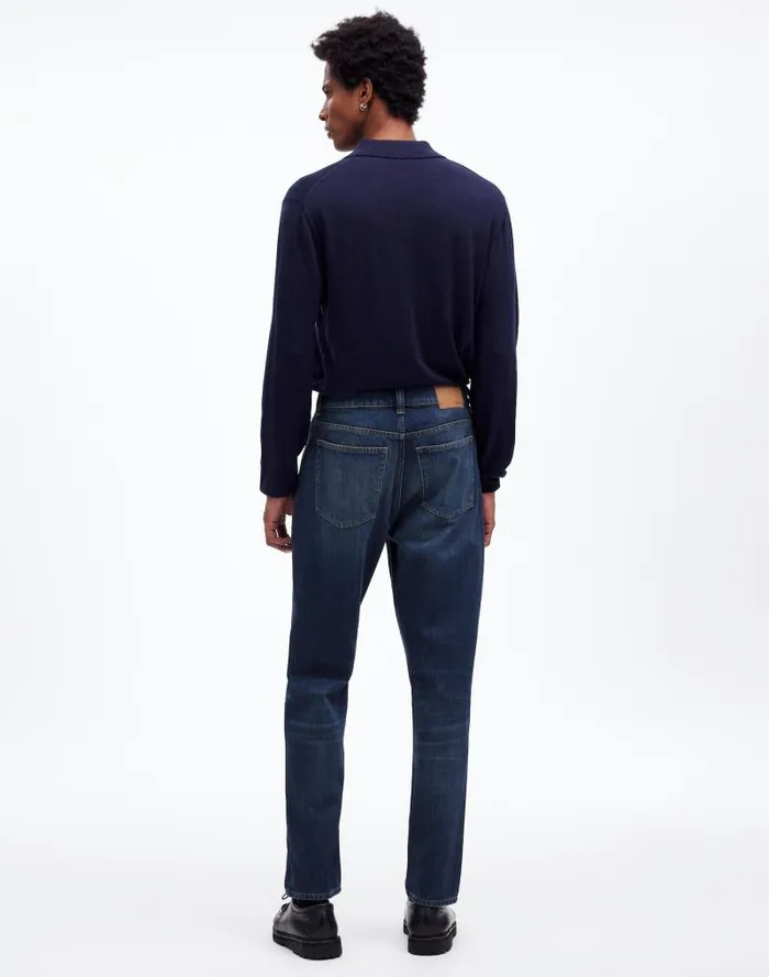 Men Relaxed Taper Jeans Leeds Wash Madewell Jeans