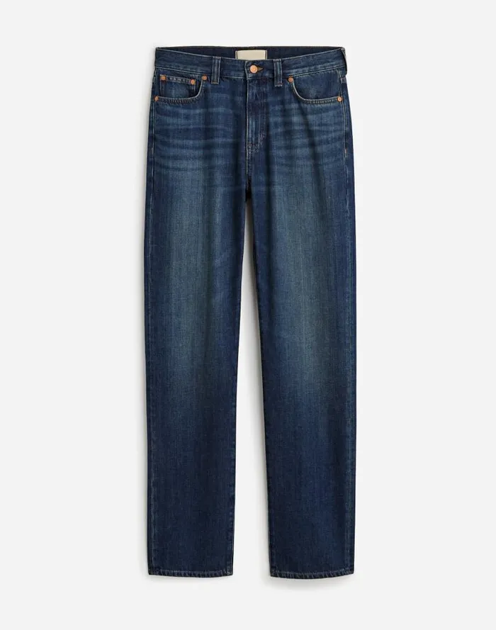 Men Relaxed Taper Jeans Leeds Wash Madewell Jeans