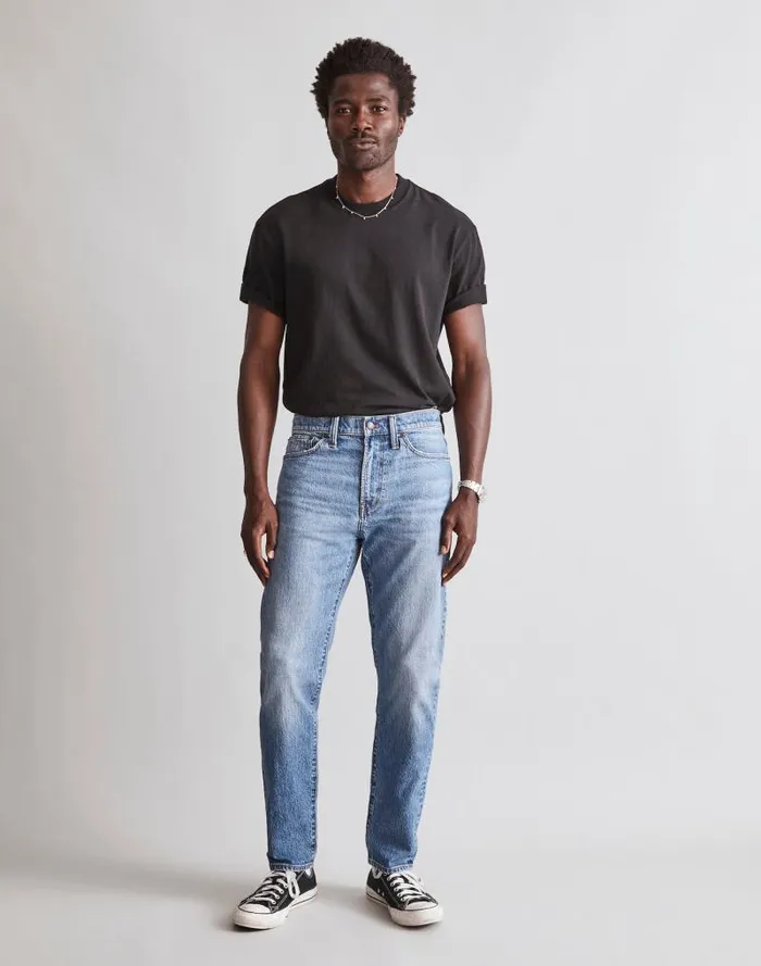 Men Relaxed Taper Jeans Marcey Wash Madewell Jeans