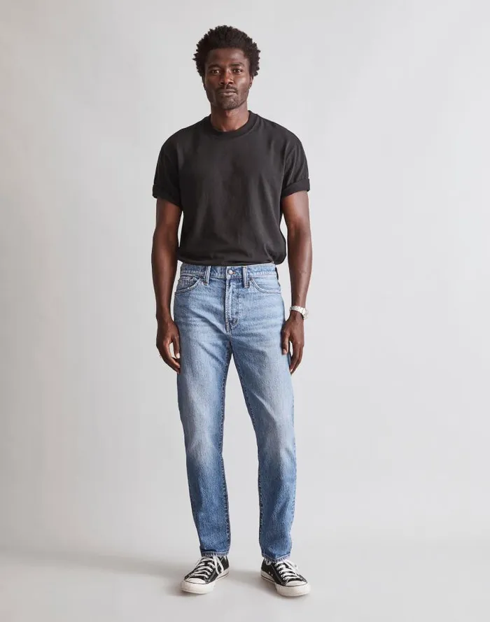Men Relaxed Taper Jeans Marcey Wash Madewell Jeans