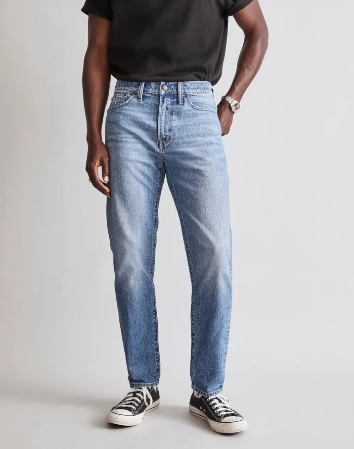 Men Relaxed Taper Jeans Marcey Wash Madewell Jeans