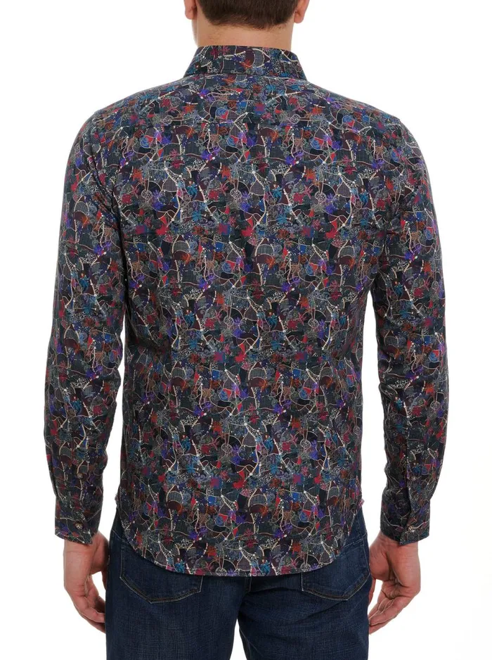 Men Robert Graham Button Down Shirts ASHBOURNE LONG SLEEVE BUTTON DOWN SHIRT MULTI