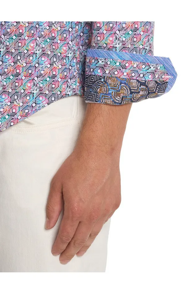 Men Robert Graham Button Down Shirts BOOMBOOM LONG SLEEVE BUTTON DOWN SHIRT MULTI