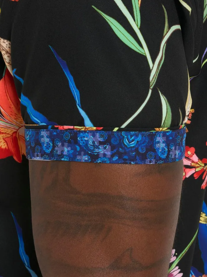 Men Robert Graham Button Down Shirts BOTANIC HEAVEN PERFORMANCE SHORT SLEEVE BUTTON DOWN SHIRT MULTI