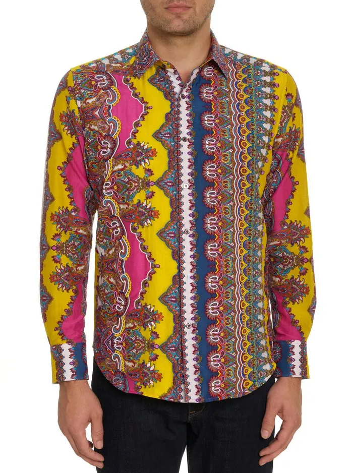 Men Robert Graham Button Down Shirts LIMITED EDITION AUSTIN VIBES LONG SLEEVE BUTTON DOWN SHIRT MULTI Men Robert Graham Button Down Shirts LIMITED EDITION AUSTIN VIBES LONG SLEEVE BUTTON DOWN SHIRT MULTI