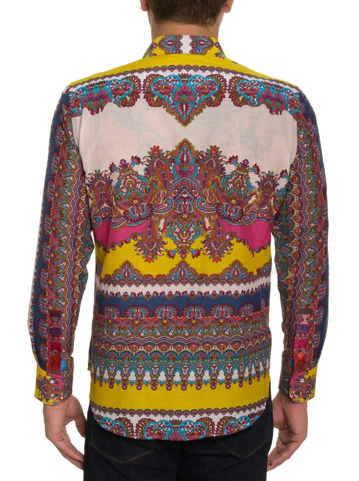 Men Robert Graham Button Down Shirts LIMITED EDITION AUSTIN VIBES LONG SLEEVE BUTTON DOWN SHIRT MULTI