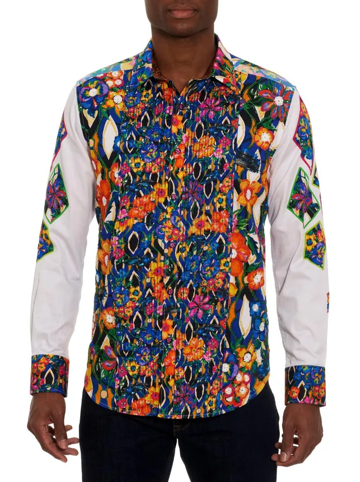 Men Robert Graham Button Down Shirts LIMITED EDITION LOVE STREET LONG SLEEVE BUTTON DOWN SHIRT MULTI Men Robert Graham Button Down Shirts LIMITED EDITION LOVE STREET LONG SLEEVE BUTTON DOWN SHIRT MULTI