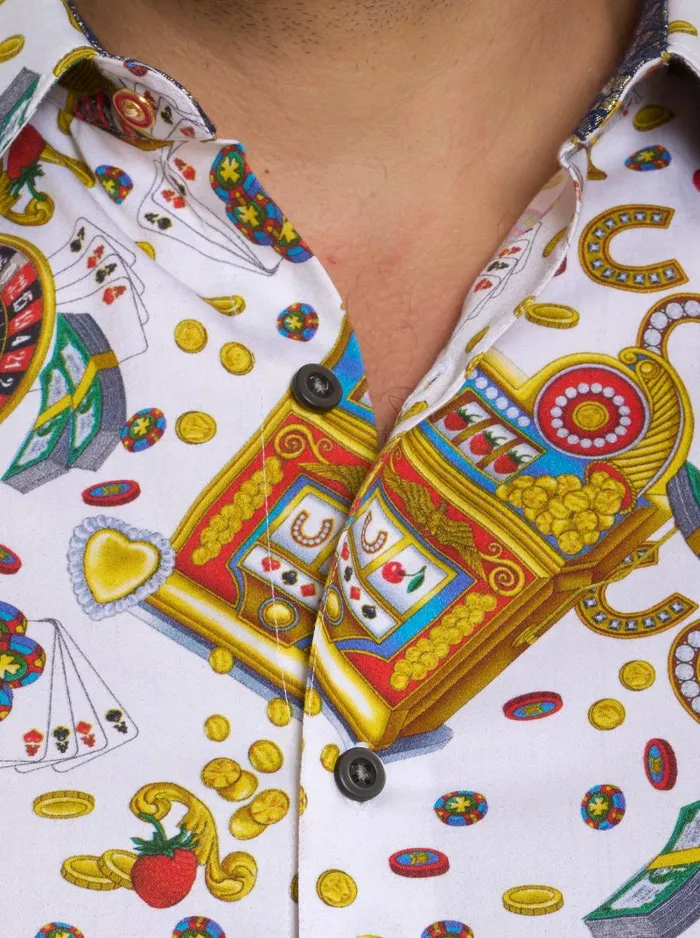 Men Robert Graham Button Down Shirts LIMITED EDITION MIKEY ROX LONG SLEEVE BUTTON DOWN SHIRT MULTI