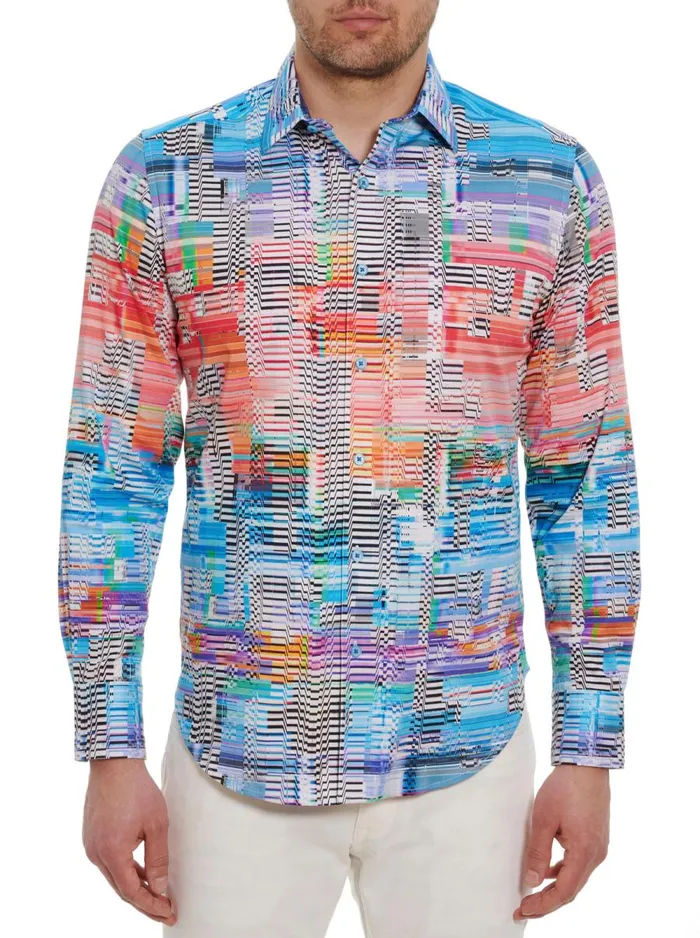 Men Robert Graham Button Down Shirts RIGEL LONG SLEEVE BUTTON DOWN SHIRT MULTI Men Robert Graham Button Down Shirts RIGEL LONG SLEEVE BUTTON DOWN SHIRT MULTI