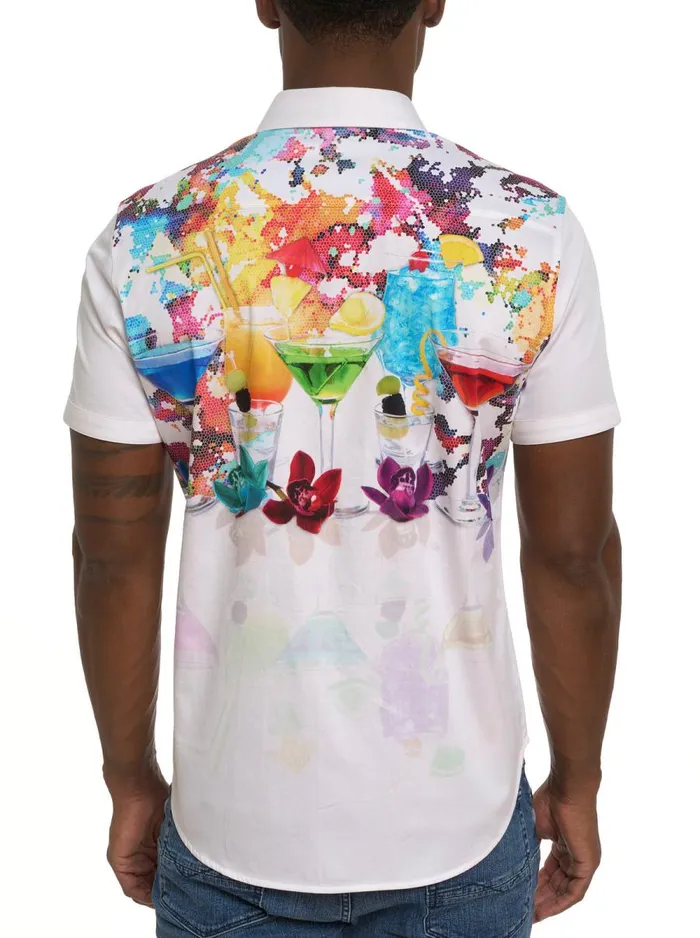 Men Robert Graham Button Down Shirts SPLASHDOWN SHORT SLEEVE BUTTON DOWN SHIRT MULTI Men Robert Graham Button Down Shirts SPLASHDOWN SHORT SLEEVE BUTTON DOWN SHIRT MULTI