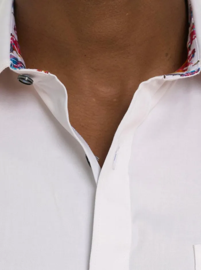 Men Robert Graham Button Down Shirts SPLASHDOWN SHORT SLEEVE BUTTON DOWN SHIRT MULTI