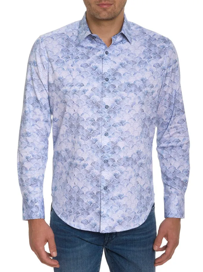 Men Robert Graham Long Sleeve Button Down Shirts SEAPORT LONG SLEEVE BUTTON DOWN SHIRT MULTI