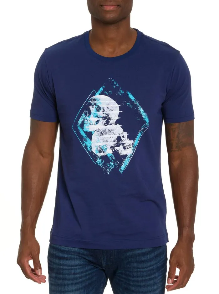 Men Robert Graham Polos and TShirts EOS TSHIRT NAVY