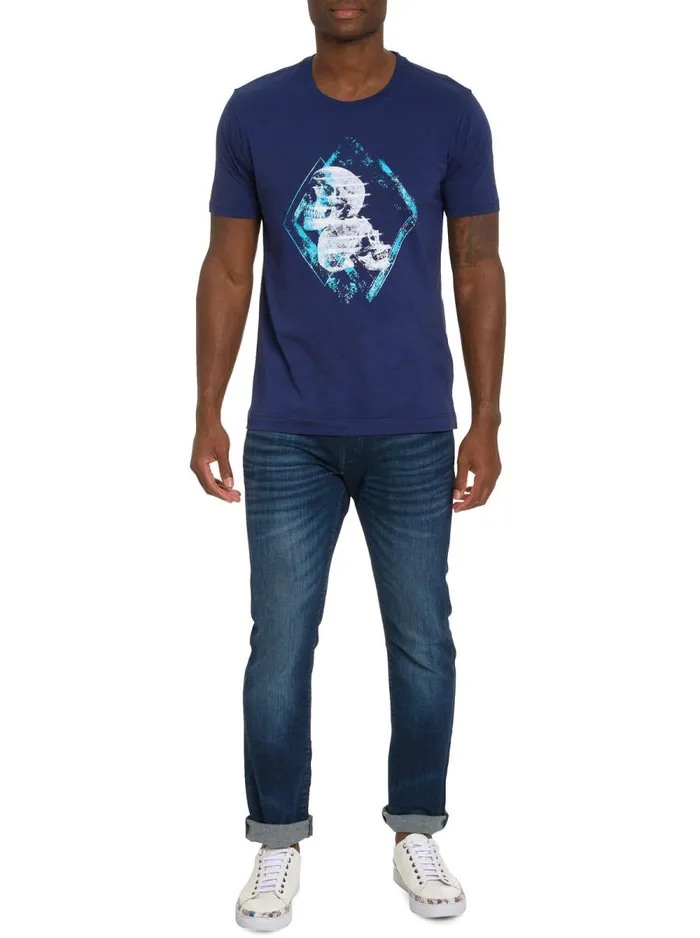 Men Robert Graham Polos and TShirts EOS TSHIRT NAVY
