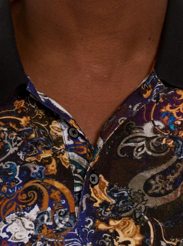 Men Robert Graham Polos and TShirts EXOPLANT POLO MULTI