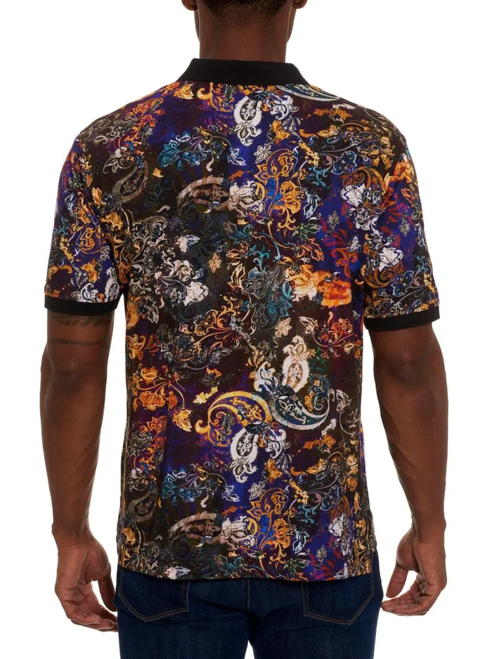 Men Robert Graham Polos and TShirts EXOPLANT POLO MULTI